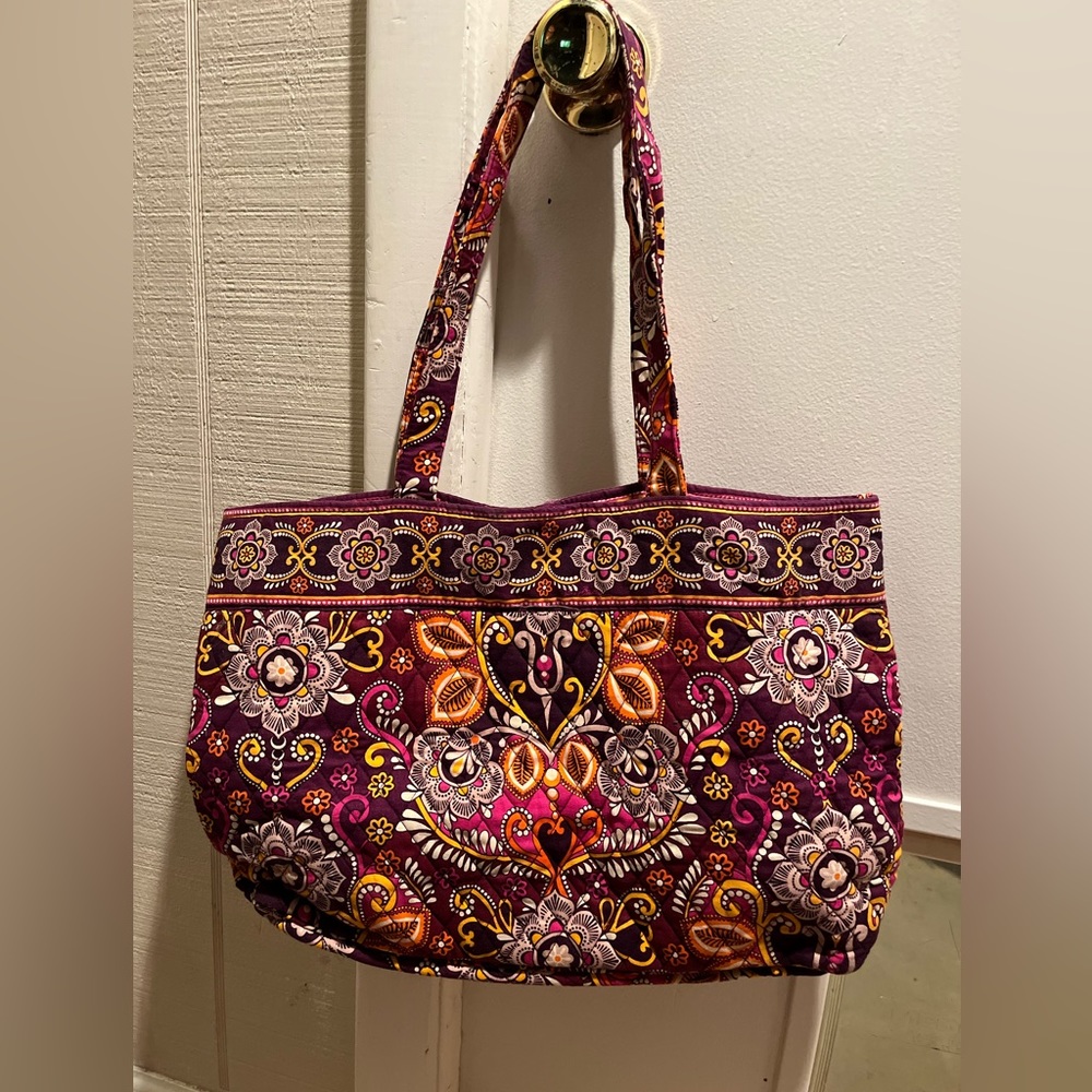Vera Bradley Purple Tote.